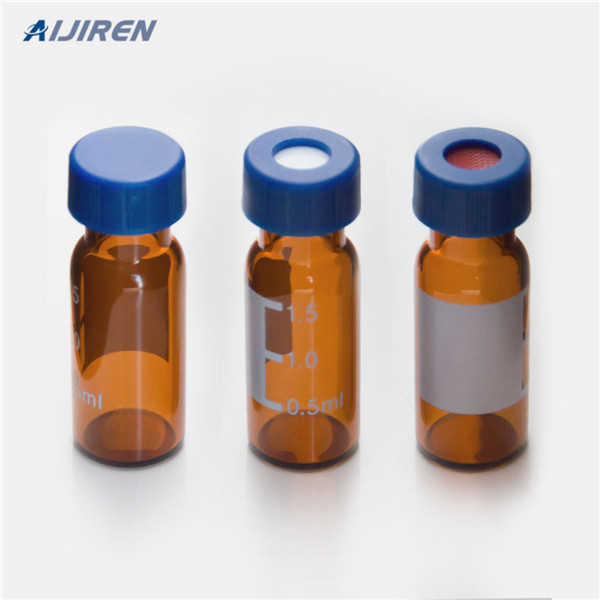 HPLC and GC instrument 5.0 borosilicate crimp cap vial for wholesales